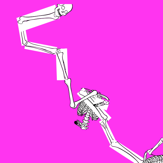 Dem bones dem bones dem – dry bones!