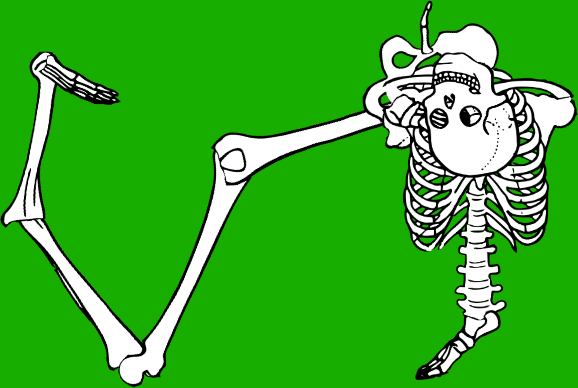 Dem bones dem bones dem – dry bones!