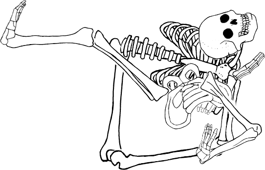 Dem bones dem bones dem – dry bones!