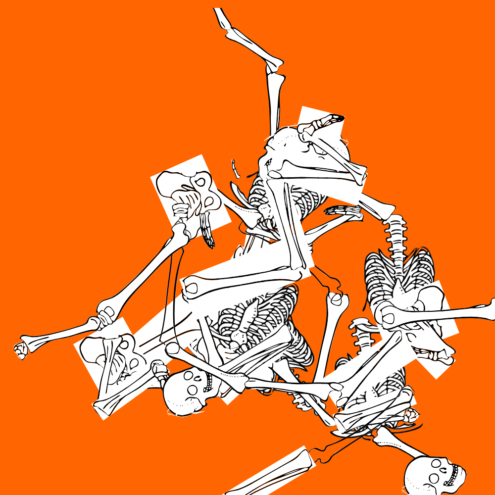 Dem bones dem bones dem – dry bones!