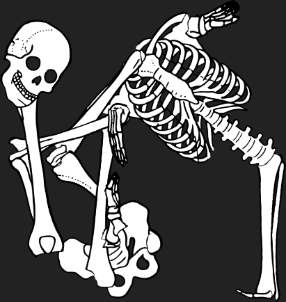 Dem bones dem bones dem – dry bones!