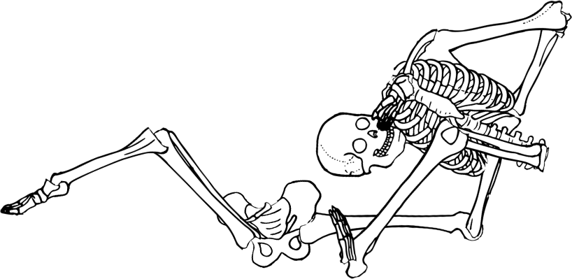 Dem bones dem bones dem – dry bones!