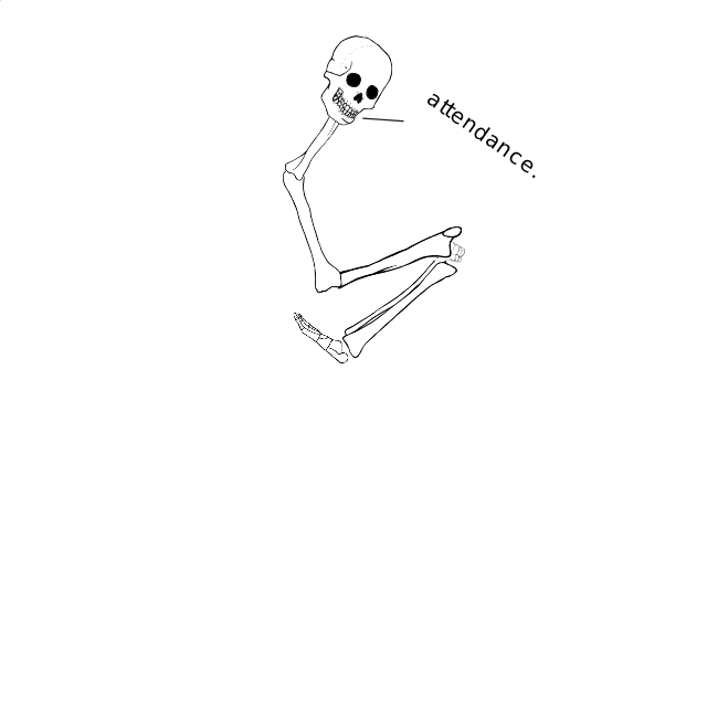 Dem bones dem bones dem – dry bones!