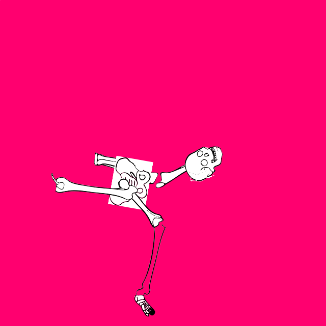 Dem bones dem bones dem – dry bones!