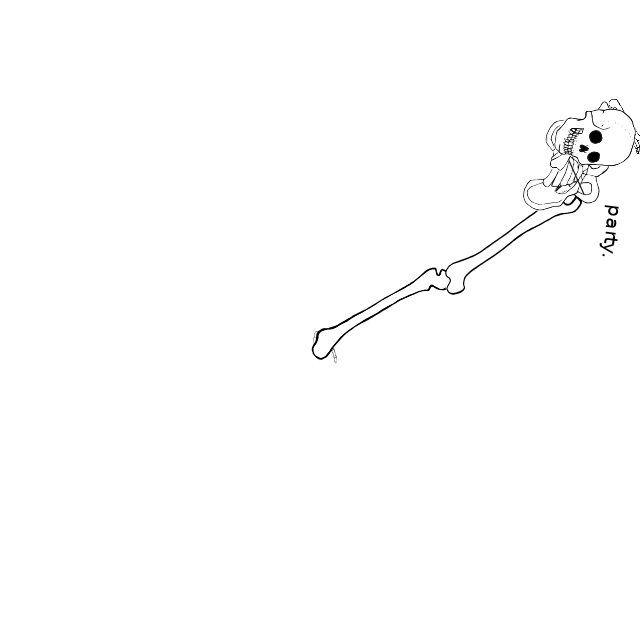 Dem bones dem bones dem – dry bones!