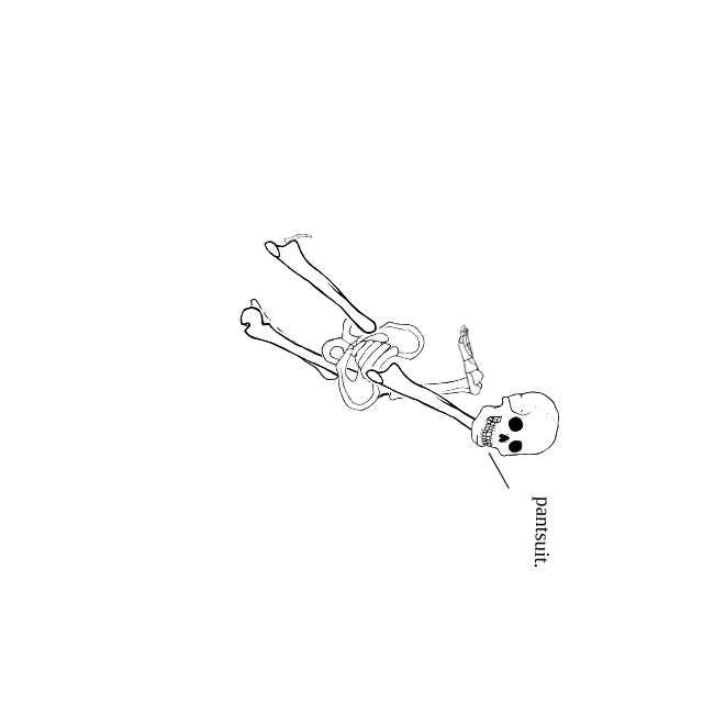 Dem bones dem bones dem – dry bones!