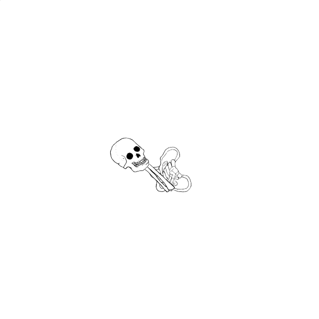Dem bones dem bones dem – dry bones!