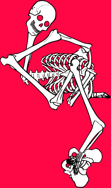 Dem bones dem bones dem – dry bones!