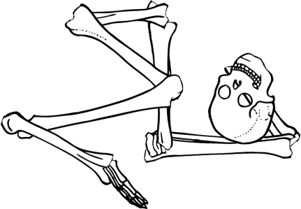 Dem bones dem bones dem – dry bones!
