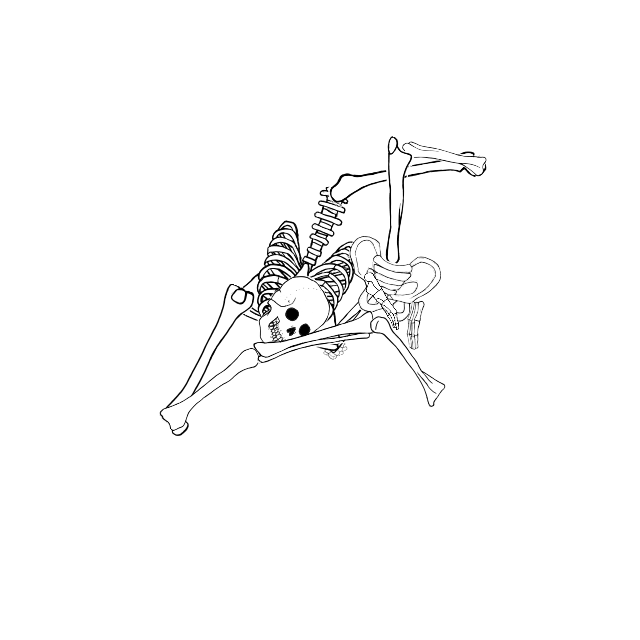 Dem bones dem bones dem – dry bones!