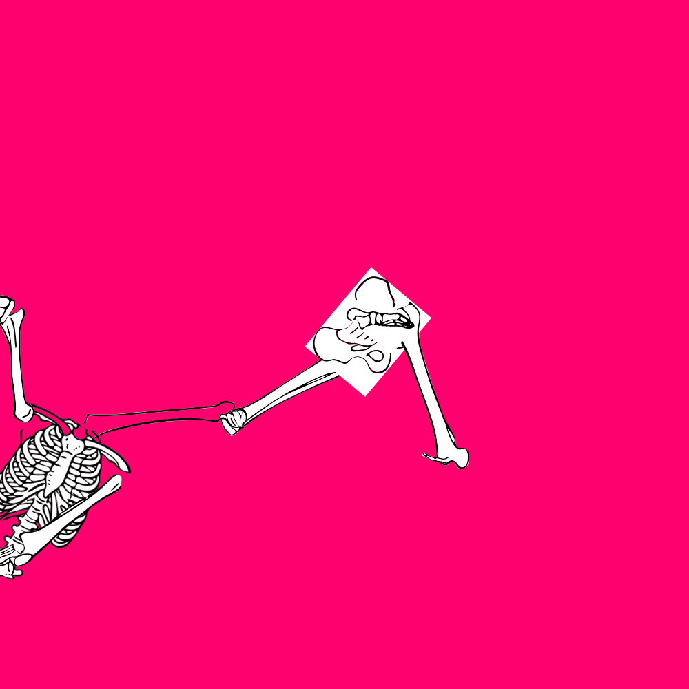 Dem bones dem bones dem – dry bones!