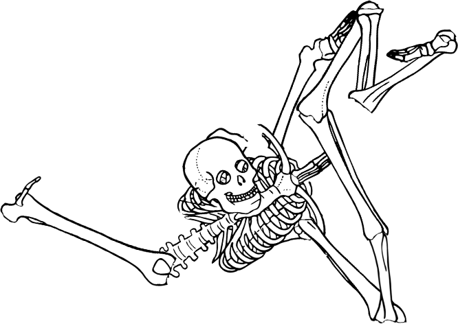 Dem bones dem bones dem – dry bones!