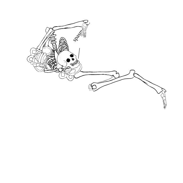 Dem bones dem bones dem – dry bones!