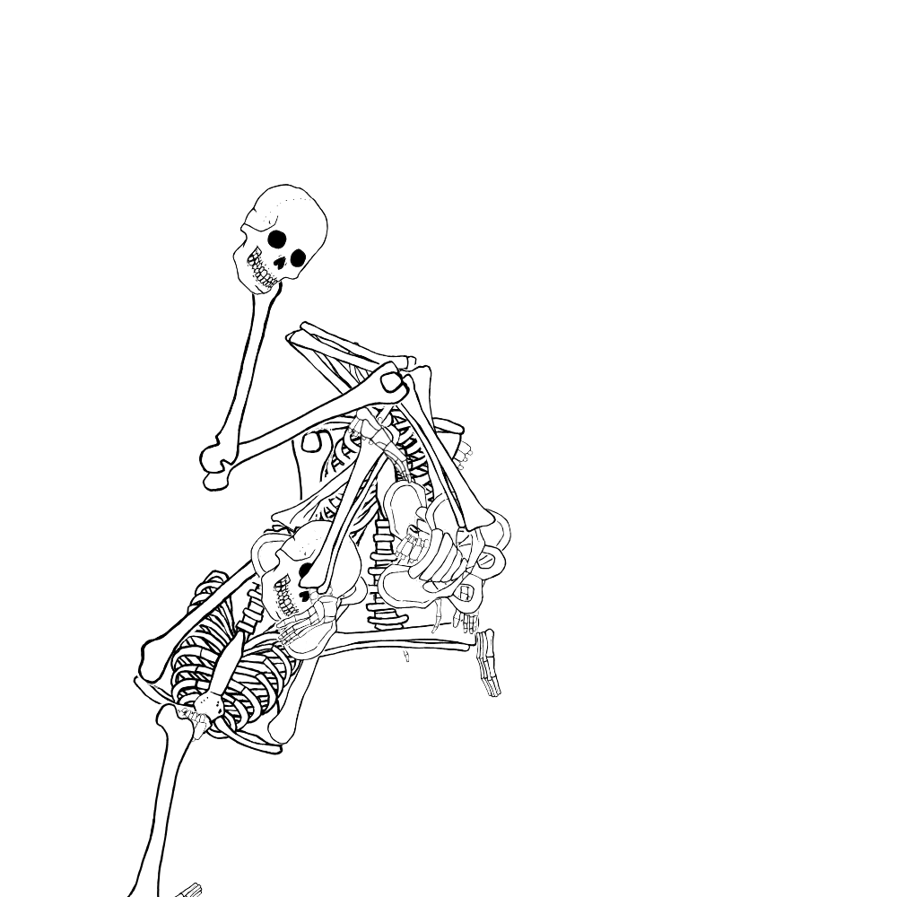 Dem bones dem bones dem – dry bones!