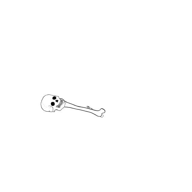 Dem bones dem bones dem – dry bones!
