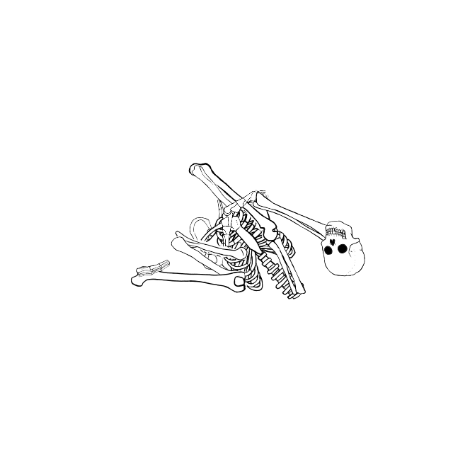 Dem bones dem bones dem – dry bones!