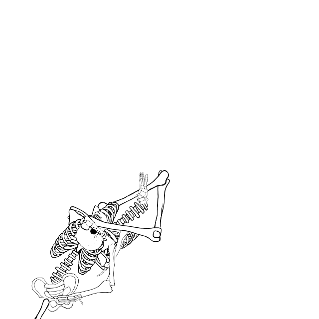 Dem bones dem bones dem – dry bones!