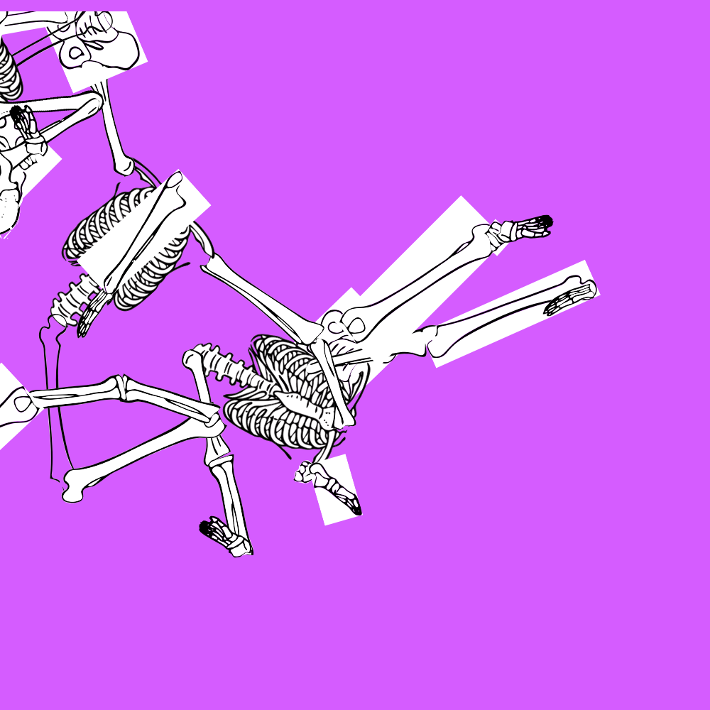 Dem bones dem bones dem – dry bones!