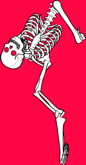 Dem bones dem bones dem – dry bones!
