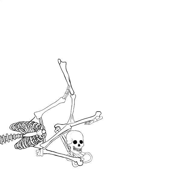 Dem bones dem bones dem – dry bones!