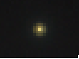 A Telescopic View of Erupting Comet Holmes