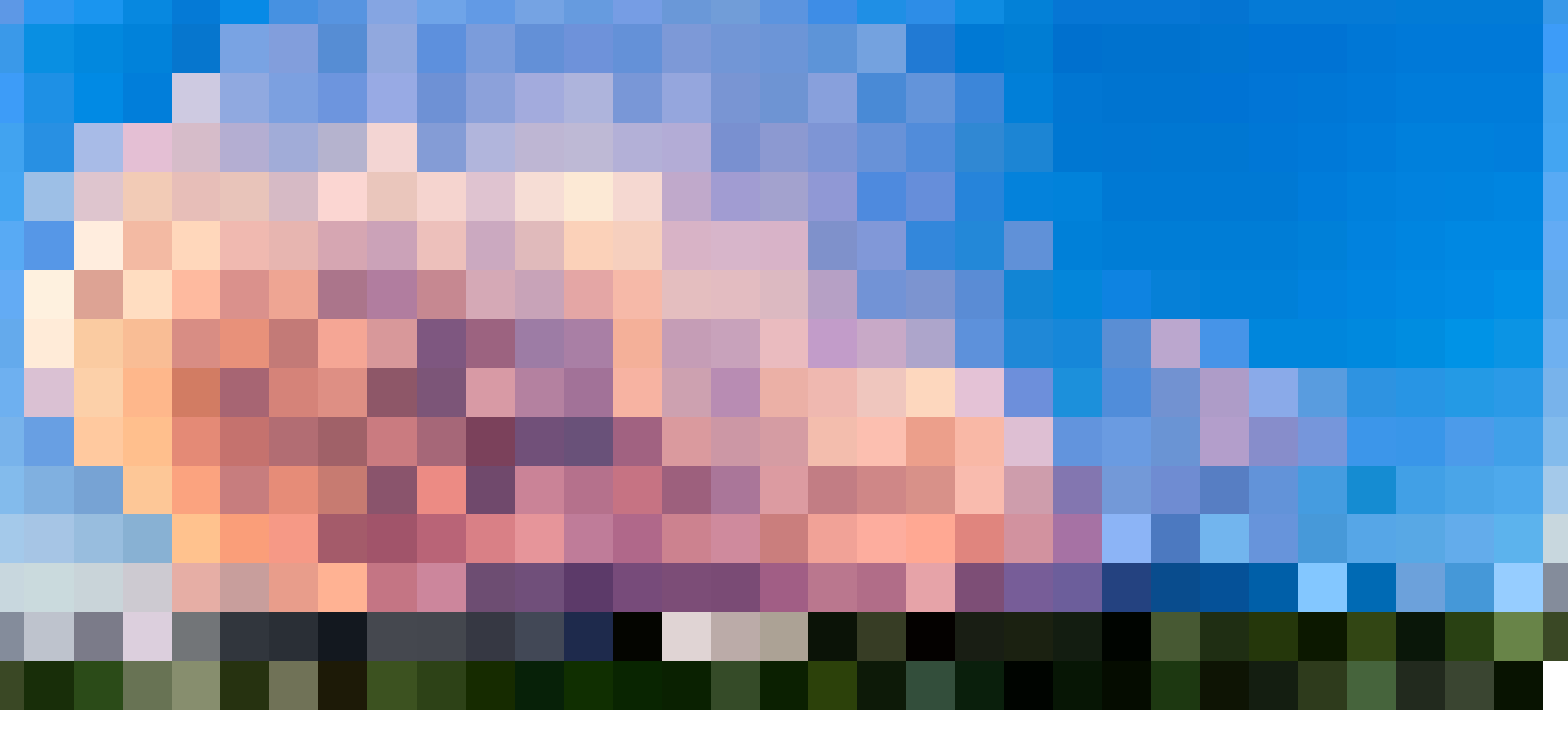 A Retreating Thunderstorm at Sunset