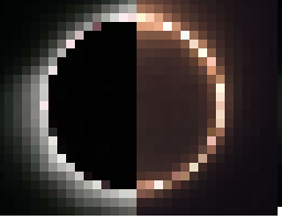 A Rare Hybrid Solar Eclipse