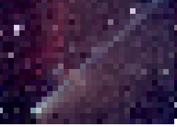 Comet SOHO and Nebulae in Orion