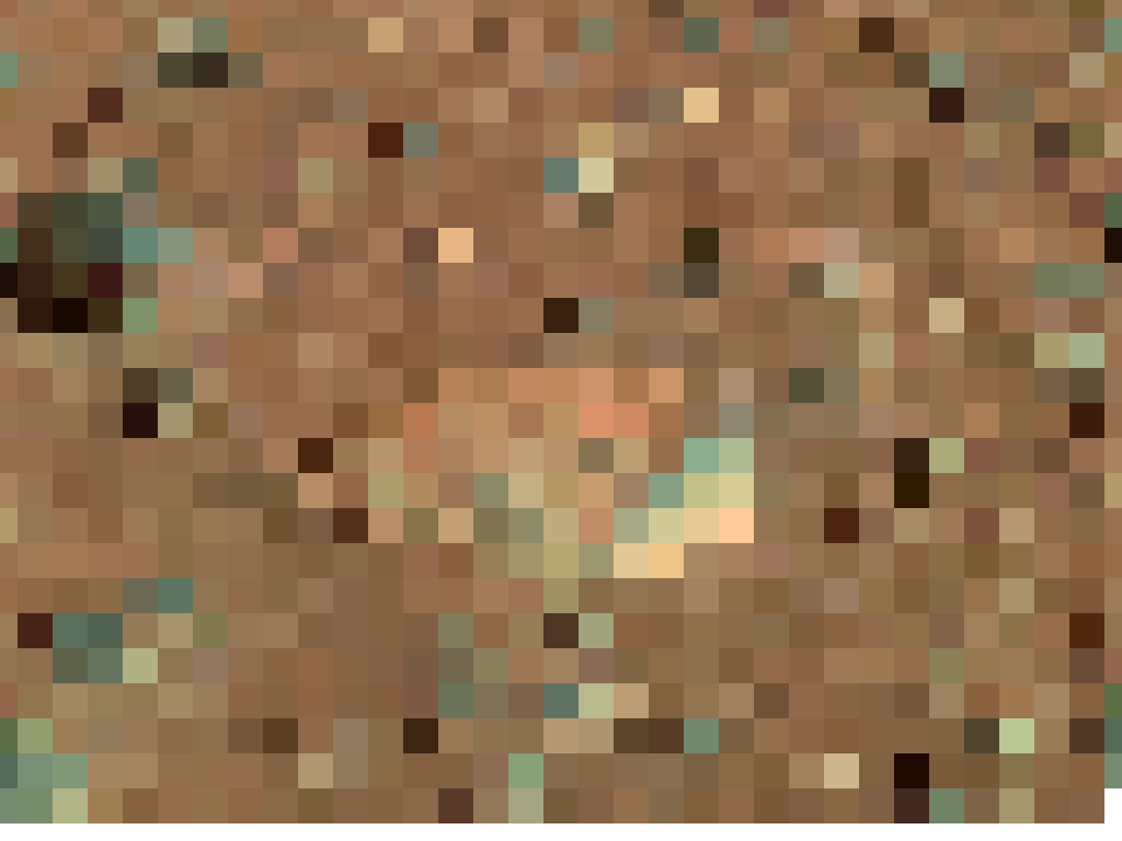 White Boat Rock on Mars