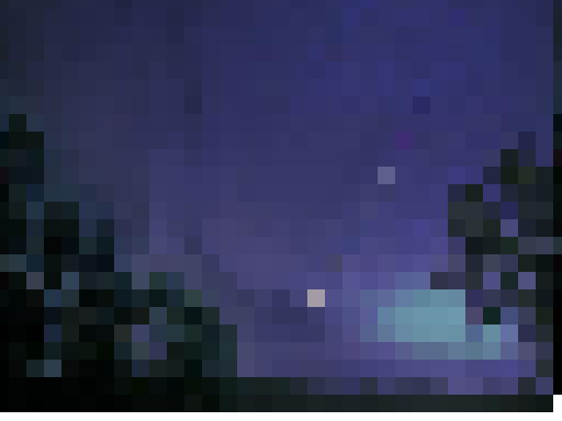 Eclipsed Moonlight from Connelly's Springs