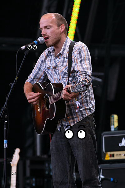 Guitar, Microphone, Jeans, Guitar