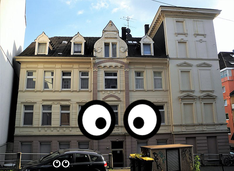 Building, Car