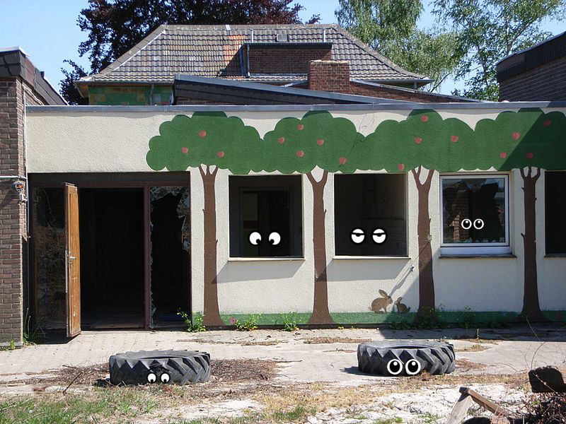 Tire, Window, Wheel, House, Window, Window, Tire