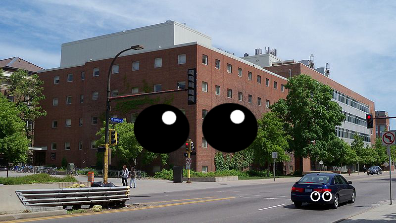 Car, Building
