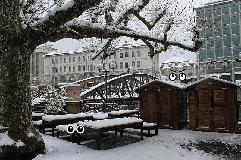 Building, Building, Table, Bench, Building