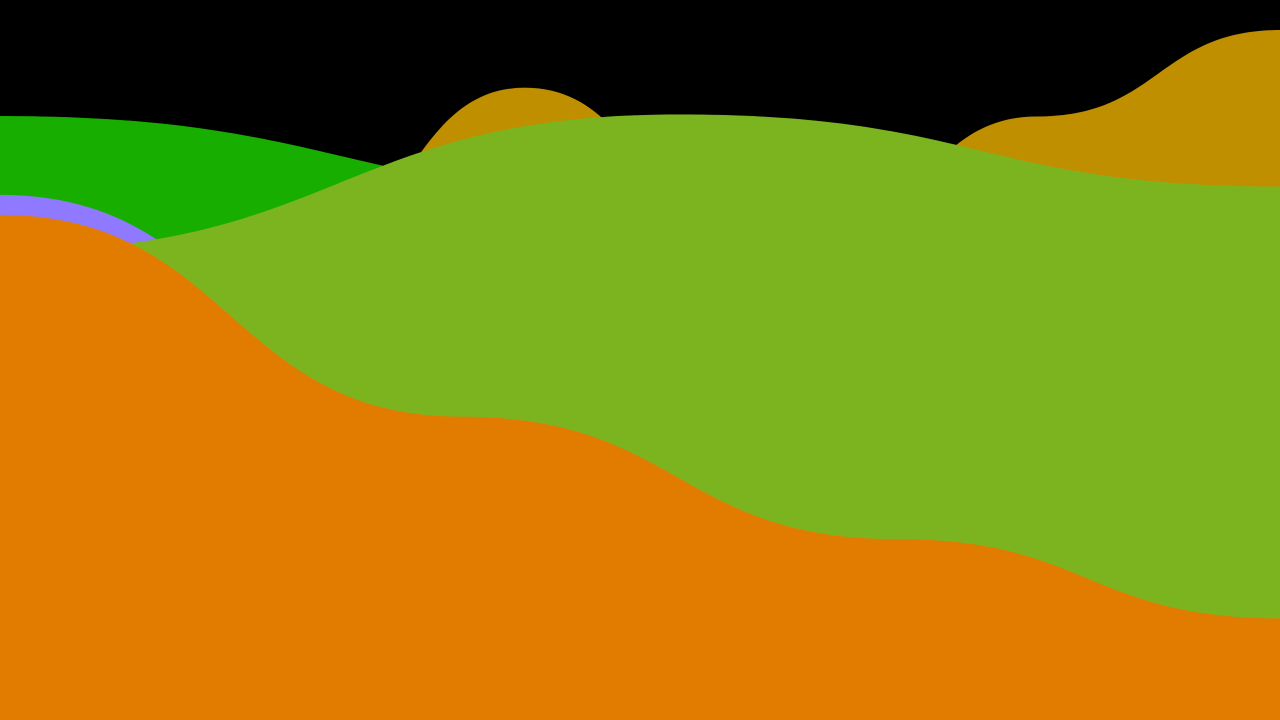 A hill.