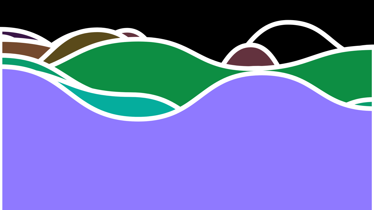 A hill.