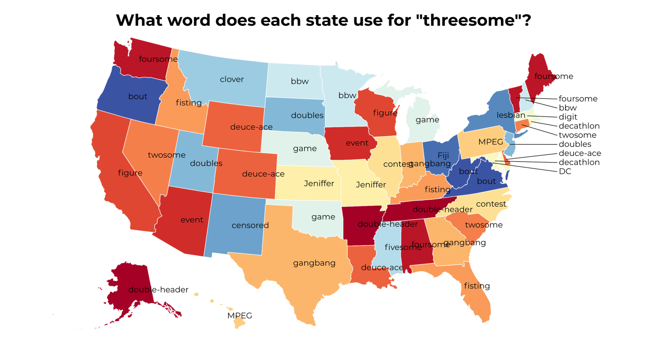 threesome map