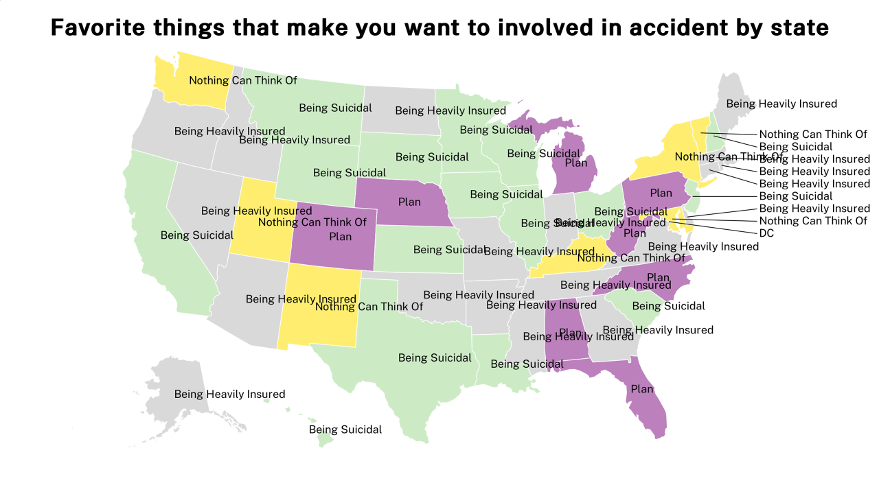 things that make you want to involved in accident map