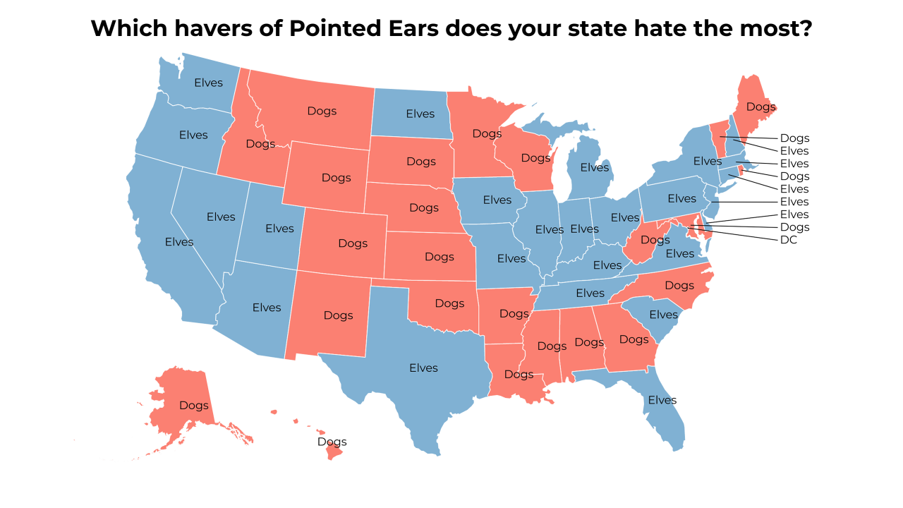 havers of Pointed Ears map