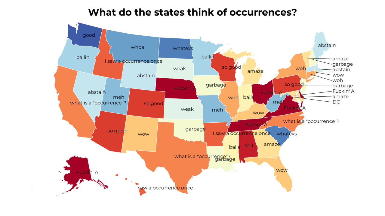 occurrence map