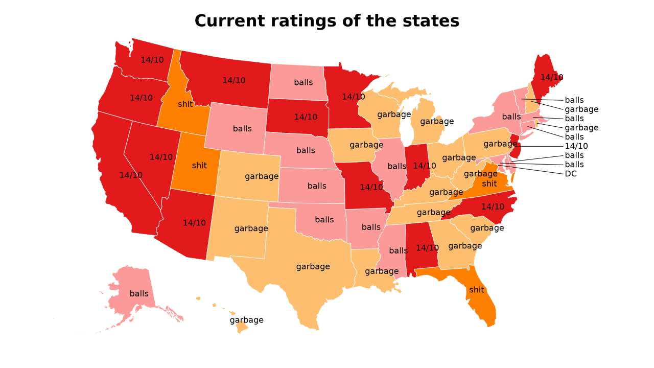 rating map