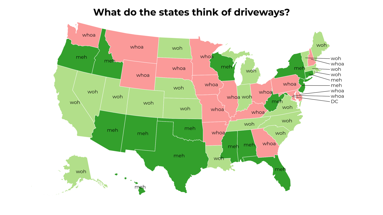 driveway map