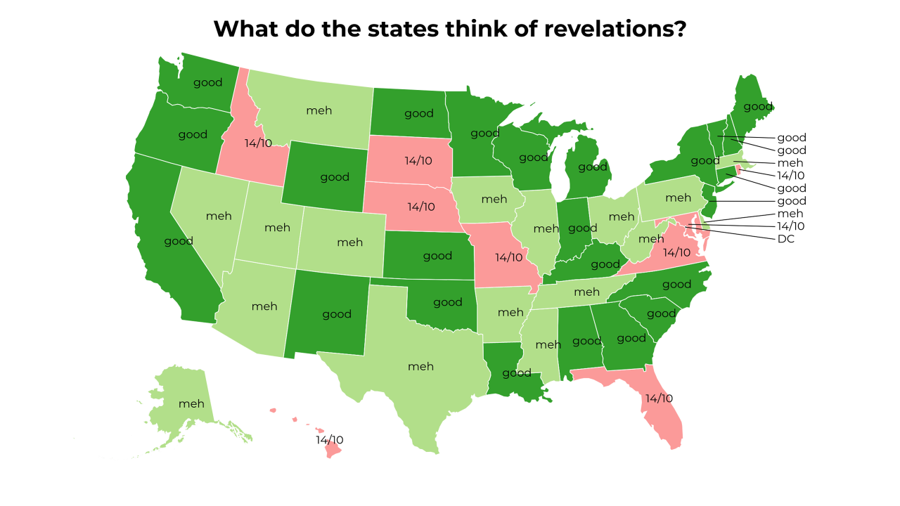 Revelations map