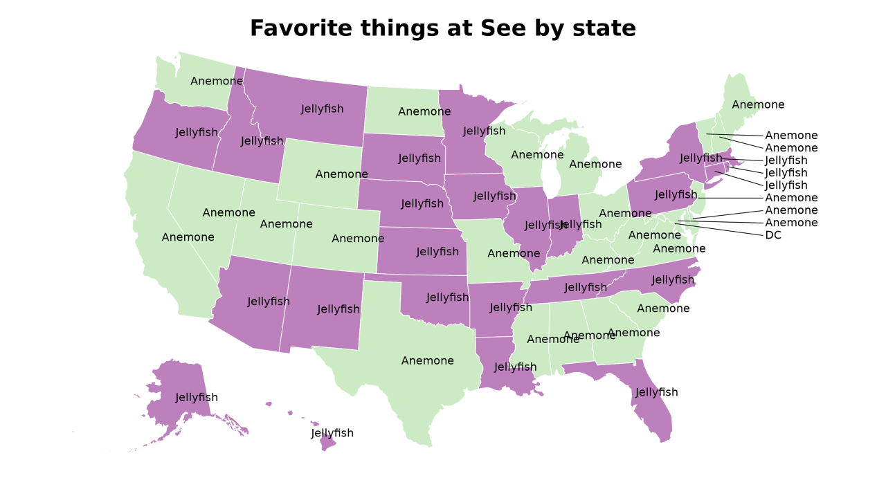 things at See map