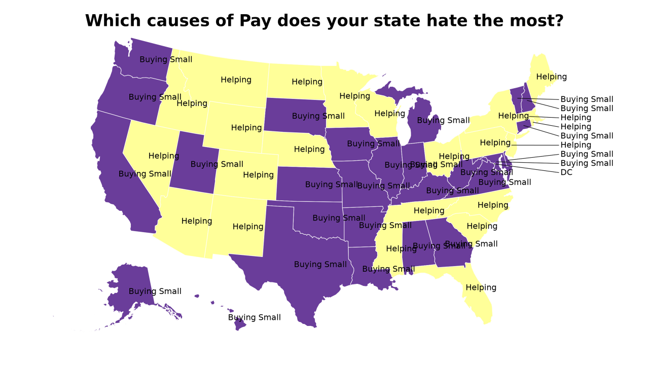 causes of Pay map