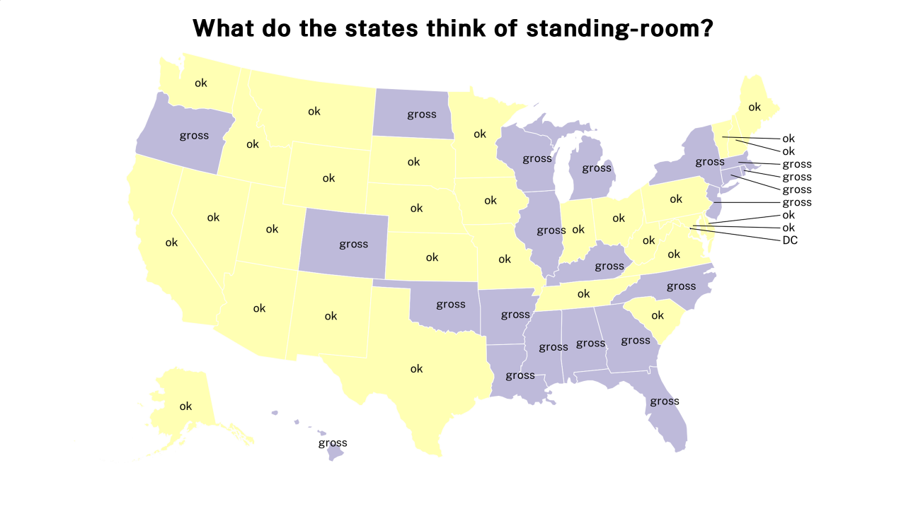 standing-room map