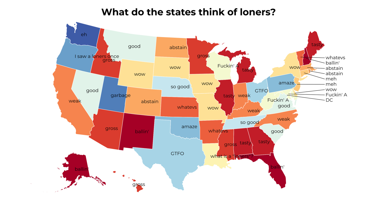 loners map