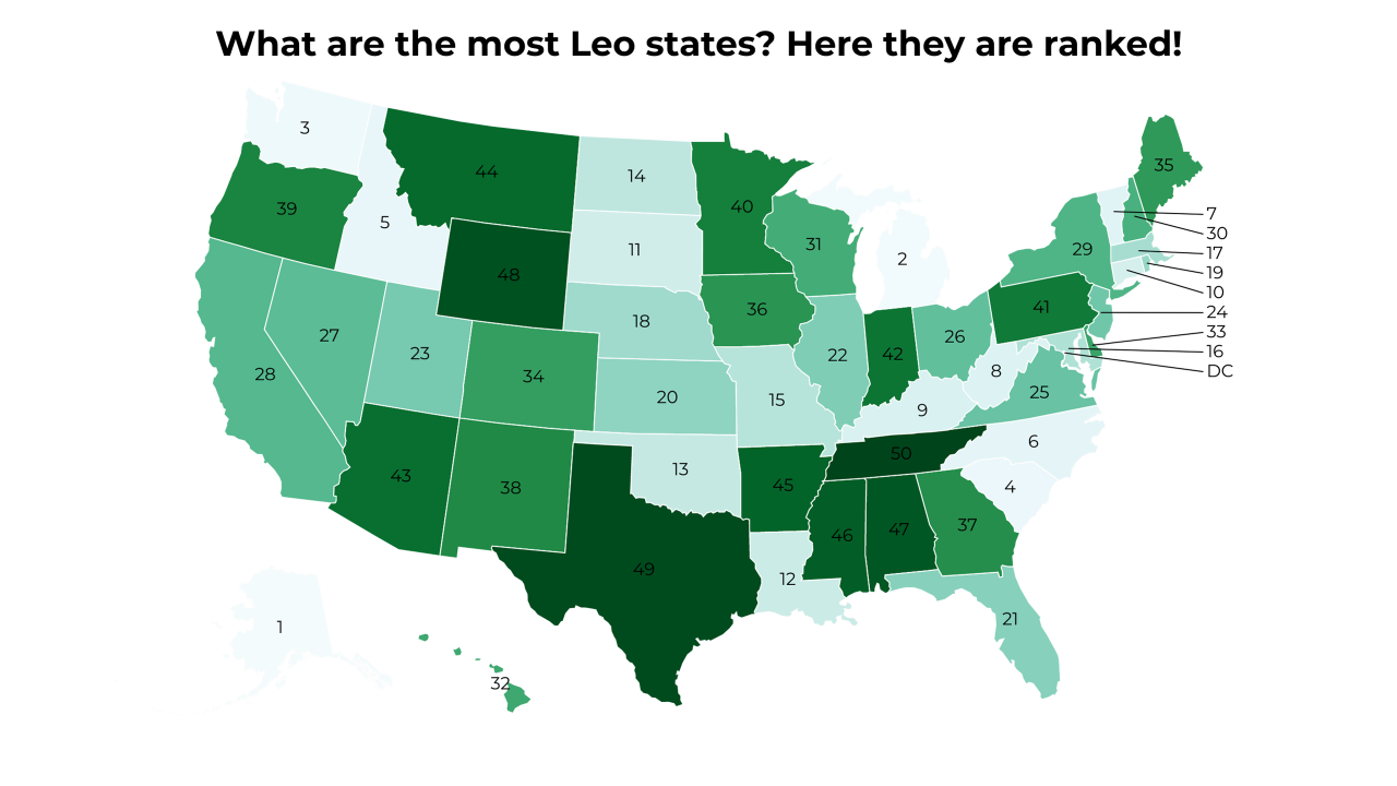 Leo map