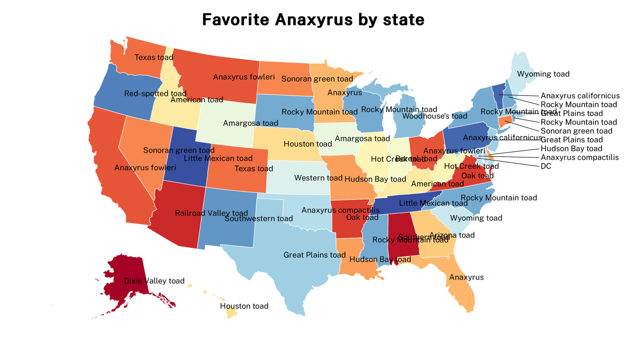 Anaxyrus map